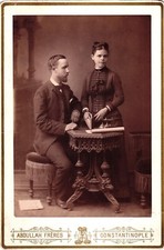 Antique Abdullah Freres Constantinople Photograph 1858-1899