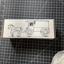 ERTL HORSE AND WAGON BANK SOUTH DAKOTA W/KEY CERTIFICATE NEW NIB 718 OF 2508