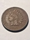 1887 Indian Head Cent Fine #6198
