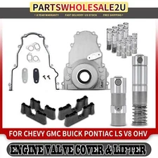 Engine Timing Cover +AFM Valve Lifters & Trays Kit for Chevrolet Silverado 1500