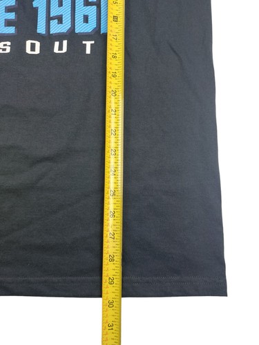 T-shirt uomo Tennessee Titans taglia large nera nuova con etichette AFC South 1960 - Foto 4 di 6