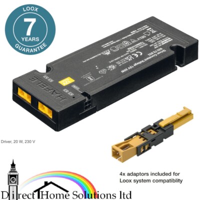 Loox5 Eco LED Driver 12V/40W Without Mains Lead IP 20 - 833.72.939