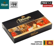 Dilmah Celebrations Ceylon Black Tea bags Gift Flavoured Pure Herbal Leaf BOPF