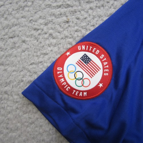 Polo Ralph Lauren Shirt Boys L Blue Olympics 2020 Team USA Performance - Picture 3 of 9