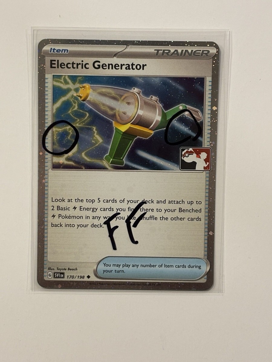 pokemon card pack generator Booster Simulator SWIRL 2x Electric Generator 170/198