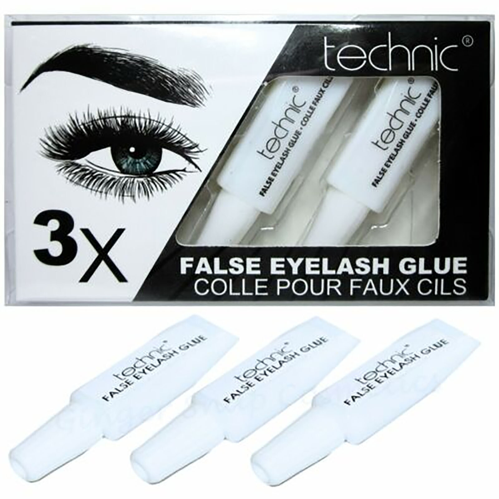 Technic False Fake Lash Glue Clear Eyelash Adhesive Eye Strong Pack