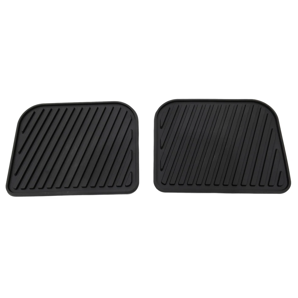 Alfombrillas de goma negras para todo clima Subaru Outback 2005-2009 OEM J501SAG000 Foto 4 de 4
