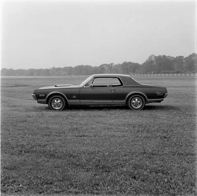 1968 Mercury Cougar Gt-E 7-Litre Road Test 6 Motor Racing Old Photo