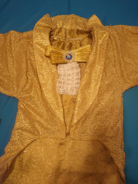Disfraz de La Bella y la Bestia Lumier Cogsworth niños adultos todas las tallas 1 año-xxxxl