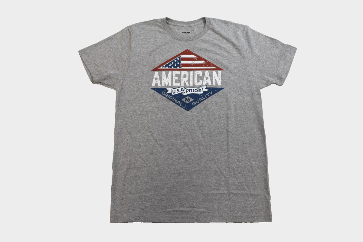 Sonoma Goods For Life Mens American Made USA Pride '76 Original