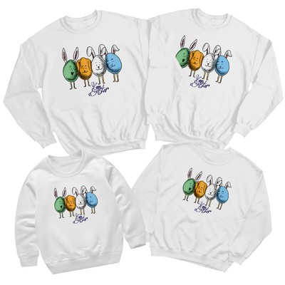 Familie Eier mit Hasenohren Frohe Ostern Sweatshirt Pullover Urlaub passend #ED