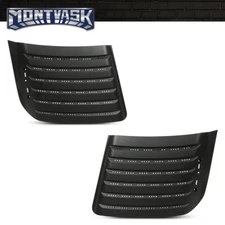 Driver+Passenger Hood Panel Insert Fit For 11-14 Chevy Silverado 2500/3500 HD