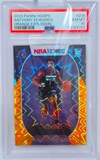 Anthony Edwards NBA Hoops Orange Explosion RC /25 PSA 10