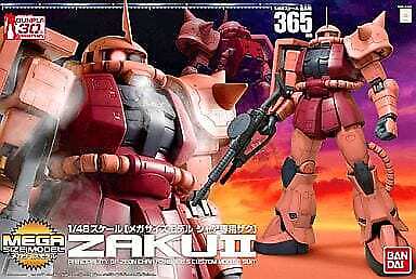 1/48 MS-06S Char's Zaku Mega Size Model Mobile Suit Gundam 1/48 MS-06S Char's Zaku Mega Size Model Mobile Suit Gundam