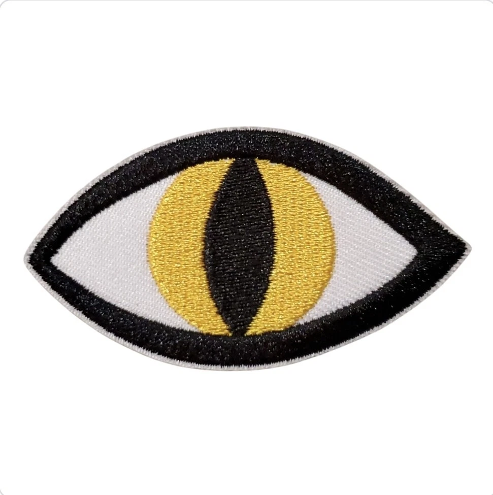 Patch Ricamata Occhio Di Allah - Distintivo Da Stirare Su Jeans E T-Shirt
