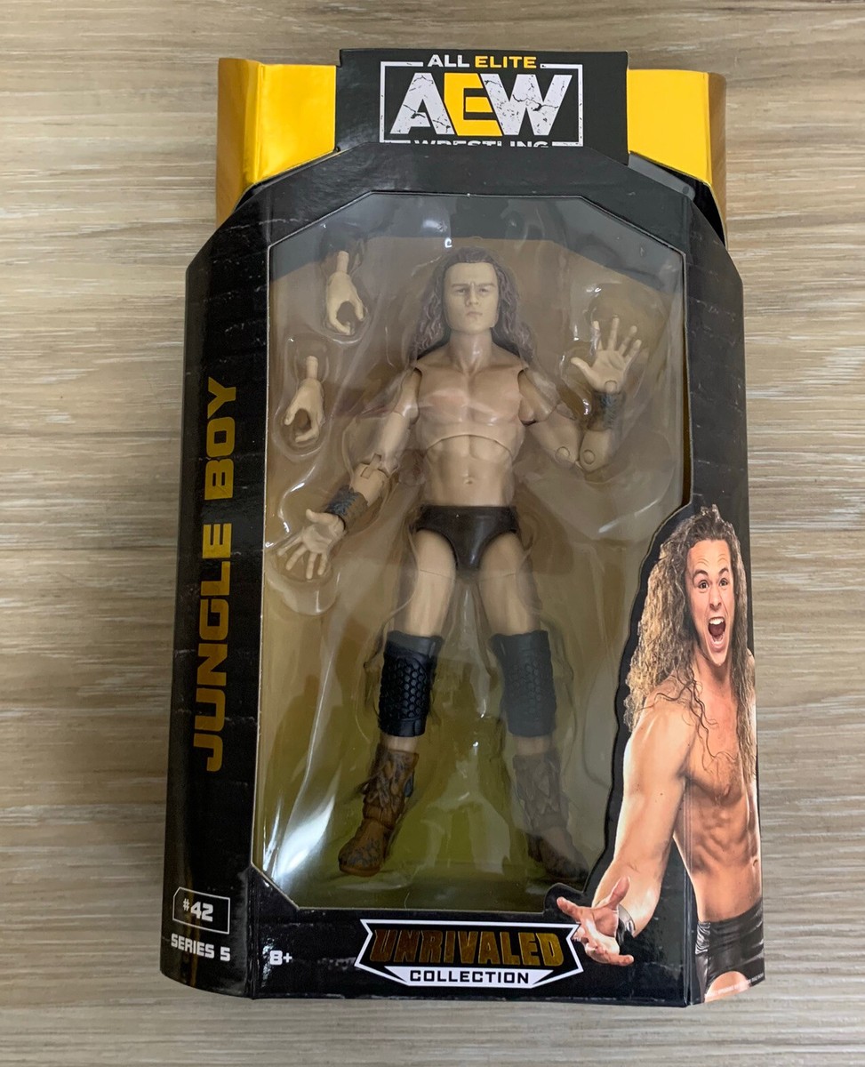 AEW UNRIVALED SERIES 5 #42 JUNGLE BOY JACK PERRY JAZWARES AEW