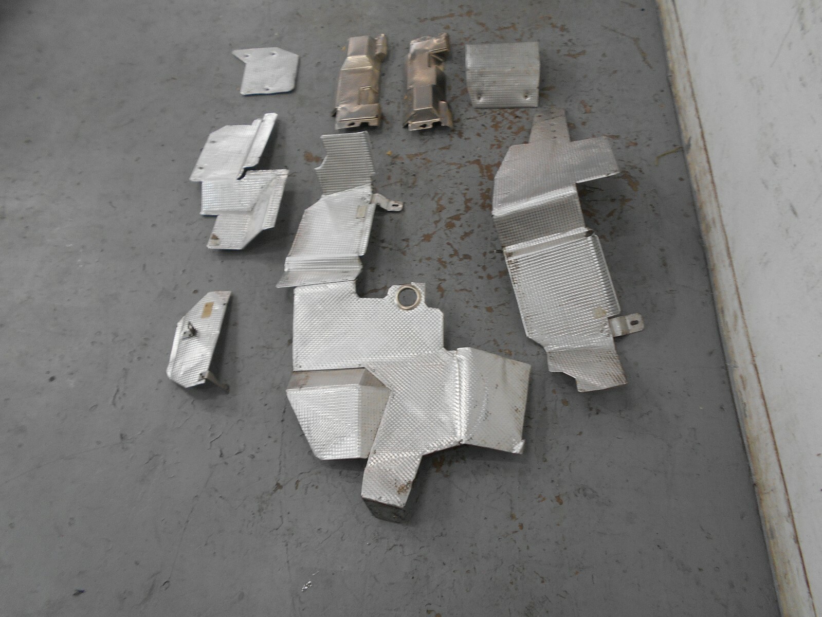 2007 06 07 08 Lamborghini Gallardo Spider Heat Shields  #4601 L7
