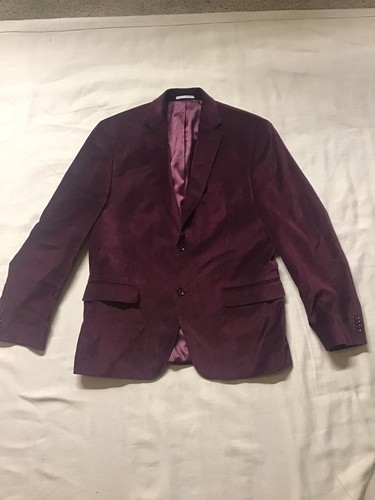 Alfani Samt Blazer, 40 S, Slim Fit