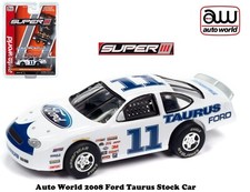 Auto World Super III 2008 Ford Taurus Stock Car Also Fits AW, AFX SC399