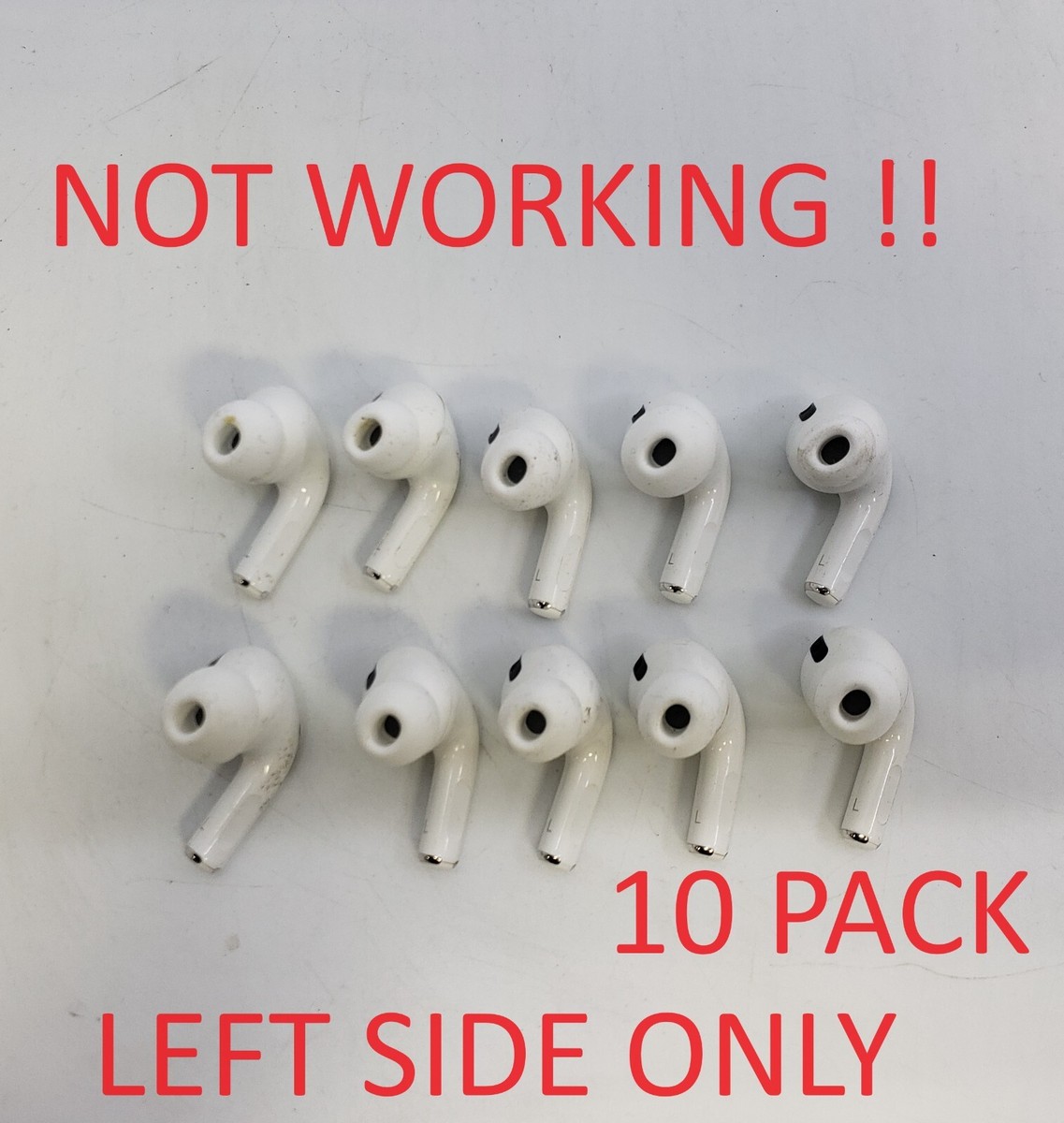 10 PACK Original Apple AirPods Pro - Left Side ONLY A2084 NOT
