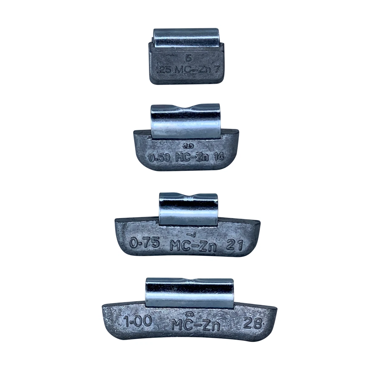 50 Pcs Clip-on Wheel Weight Balance Type MC 2.00 oz 2 oz 56g
