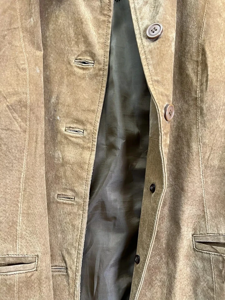 Kathy Ireland Leather Brown Jacket Size XL  - Image 2 of 4