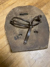 Logging/Lumbering Wood & Iron Work Horse Snow/Mud/Muck/Swamp/Bog Shoe  ~LG44