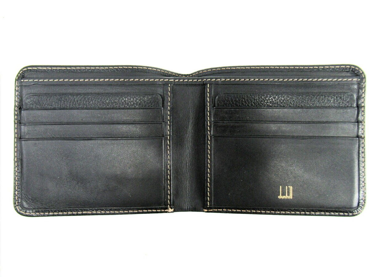 dunhill財布 Dunhill Two-fold Wallet Leather Authentic Used T10444 | eBay