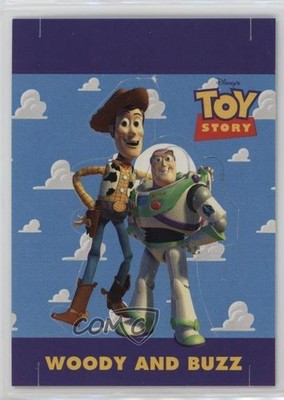 1995 SkyBox Disney's Toy Story Woody Buzz Lightyear and Buzz #59 0j3l