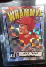 Mike Trout 2017 Panini Donruss Whammy Case Hit SSP Los Angeles Angels 🔥 
