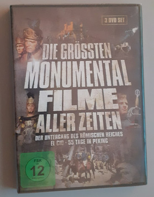 Die grössten Monumentalfilme aller Zeiten - DVD