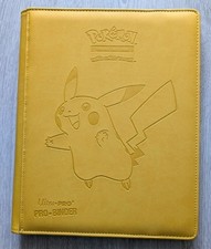 Pokemon Pikachu Ultra Pro Binder 360 Cards 9 Pocket Side Loading