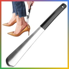 Xiaokeis Shoe Horn Long 12 Inch, Premium Stainless Steel Shoehorn, Shoe Helper