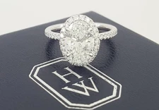 Harry Winston The One Oval Diamond Engagement Ring 2.72 ct Retail $75k