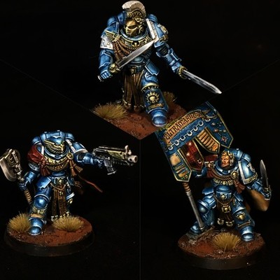 Warhammer 40k Ultramarines Victrix Honor Guard   Pro Painted Full NMM Commissi