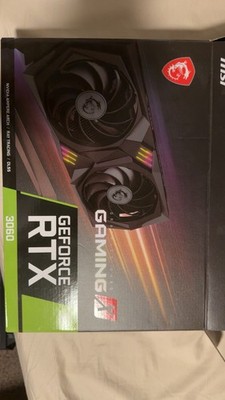MSI NVIDIA GeForce RTX 3060 GAMING X Graphics Card Ray Tracing DLSS Fan