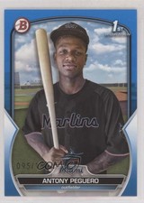 2023 Bowman Prospects Blue 95/150 Antony Peguero #BP-62 0jm6