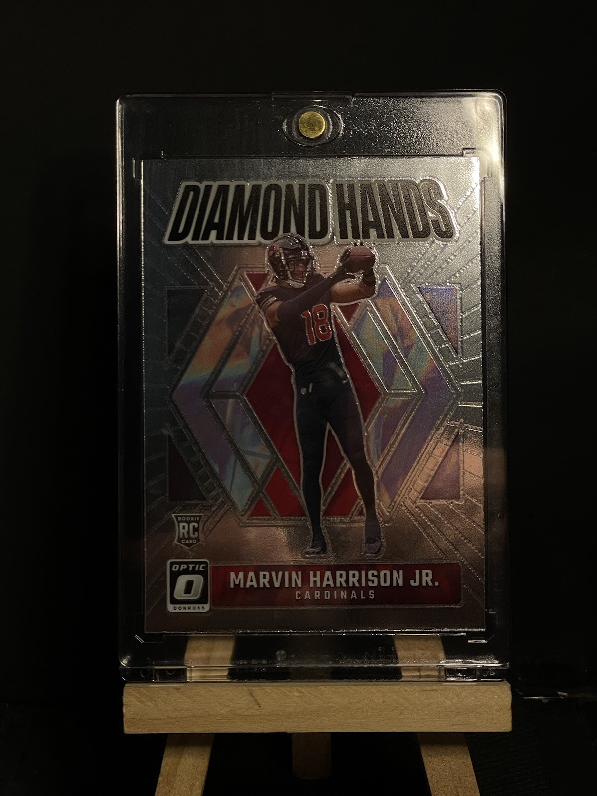 2024 Panini Donruss Optic Marvin Harrison Jr. RC Diamond Hands #3