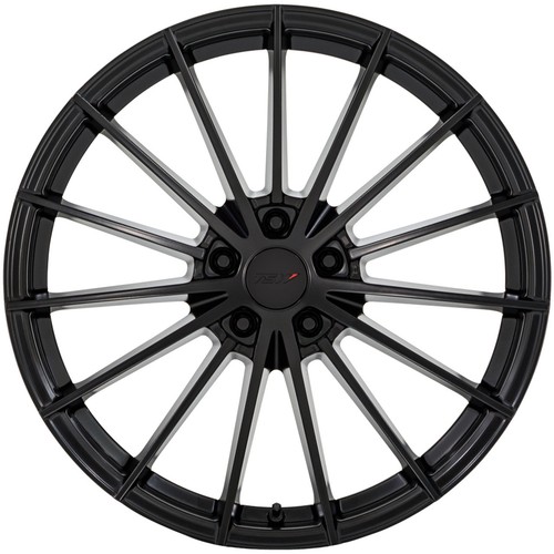 19x9.5 +25 TSW TW005 Goodwood 5x112 Matte Black Wheels (Set of 4) - Picture 3 of 3