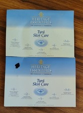 Lot Of 2- Heritage Essentials Tyr Skin Care Sample Sets