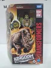 Transformers Kingdom War For Cybertron - RHINOX - New - Hasbro - 2020