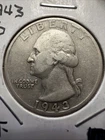 1943-S Washington Quarter Fine Actual Coin One Great Price (FM Book)