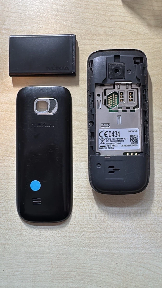 Nokia C2-01 RM 721 Geprüft Händler, Garantie, Komplett, Accu Neu, Gebraucht