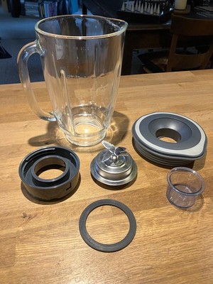 Glas für Philips 2094 Mixer, sehr guter Zustand (inkl. alles bis auf Motorsockel)