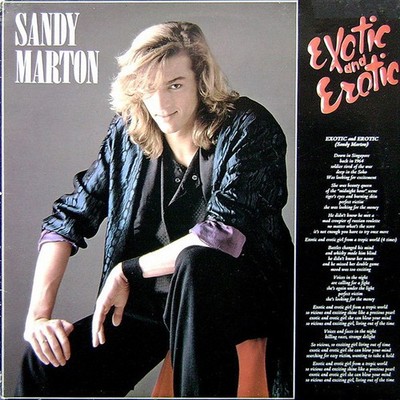 Sandy Marton - Exotic And Erotic (Vinyl 12'' - 1985 - IT - Original)