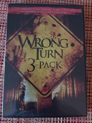 Wrong Turn DVD 3 Pack (DVD) NEW Sealed