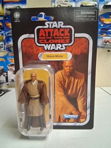 Star Wars The Vintage Collection MACE WINDU (AOTC)  3.75" Figure VC35 NEW