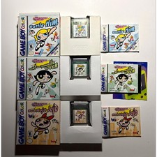 Nintendo Game Boy Advance GBA Powerpuff Girls Lot Bundle Works CIB🔥Authentic