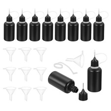 10Pcs Needle Tip Squeeze Bottle, 30ml/1oz Glue Tip Applicator Bottles