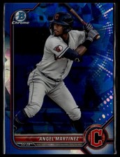 2022 Bowman Draft Sapphire Edition Angel Martinez